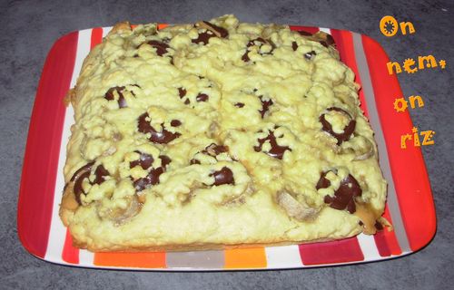 Gâteau sablé banane-michokos1