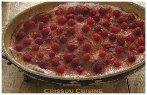 tiramisu aux framboises