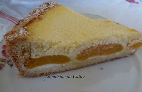 tarte biscuitée aux abricots et fromage blanc (4)
