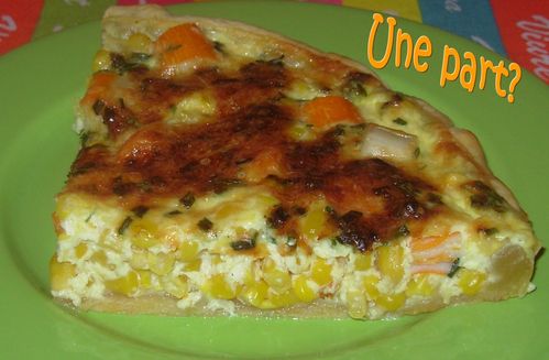 Tarte surimi-maïs-comté6