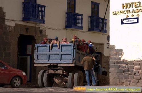 Transport en commun - Cusco