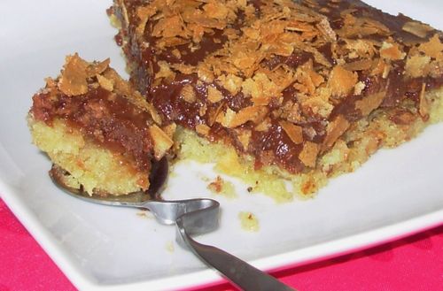 Gâteau au chocolat, caramel & noisettes5