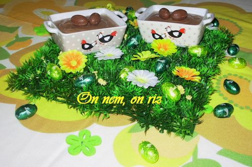 Crème au chocolat au lait & rhum1