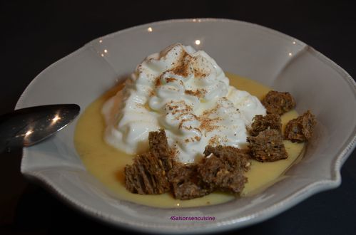 Velouté de pommes de terre mousse de reblochon