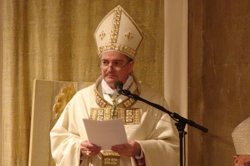 Monseigneur Marc Aillet, évêque de Bayonne.