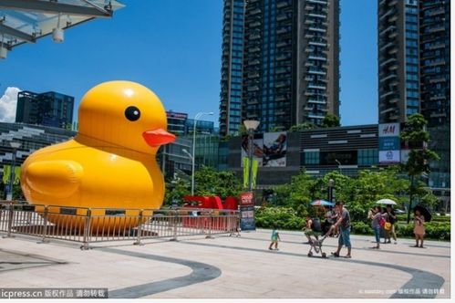 Fake giant duck Yuhan