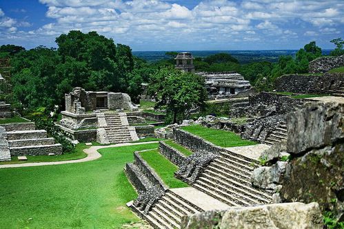 Palenque - vue générale