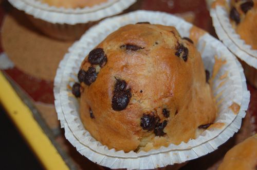 Muffins chocolat orange