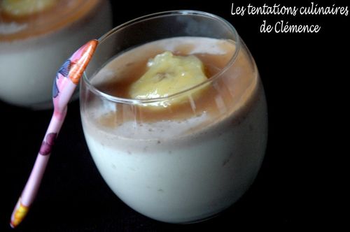 crème banane coco, banane flambée punch carambar