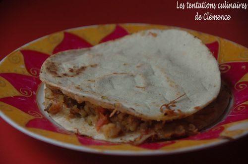 quesadillas à l'hadjaro