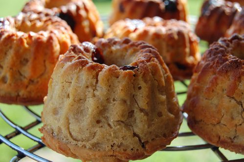 Mini Kouglof au levain sans gluten sans oeufs