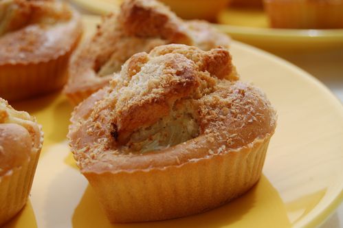 Muffins sans gluten ni oeufs ni lactose coco ananas