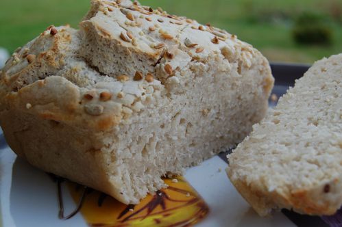 Pain farine de riz au levain (2)