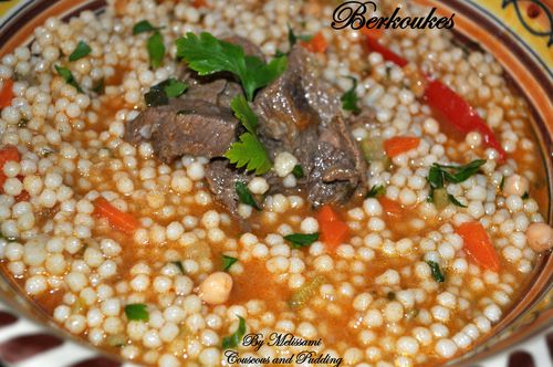 berkoukes aux legumes et viande de boeuf