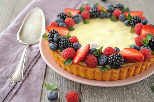 Tarte cheesecake et fruits rouges (14)