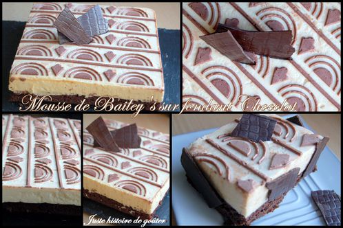 entremets baileys choco