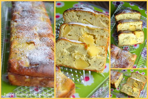 gâteau fromage bl matcha mangues