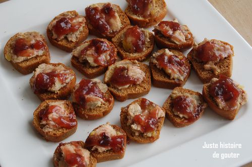 bouchées foie gras