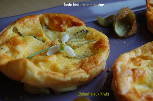 clafoutis kiwis