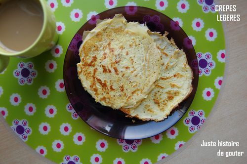 crêpes légères
