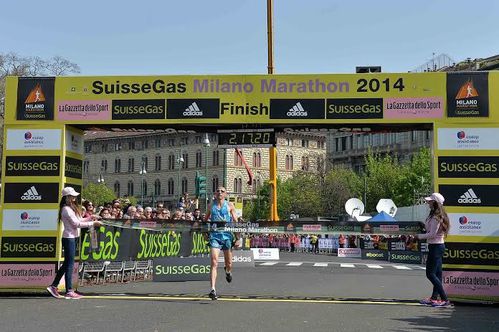 Danilo Goffi, vincitore Milano Maraathon 2014