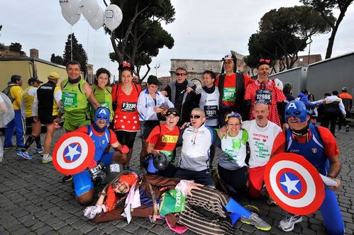 Acea Maratona di Roma 2014 (20^ ed.). Il Charity Program ha centrato l'obiettivo di raccogliere 100.000 euro