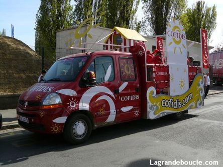 Paris-Roubaix 2011 caravane publicitaire