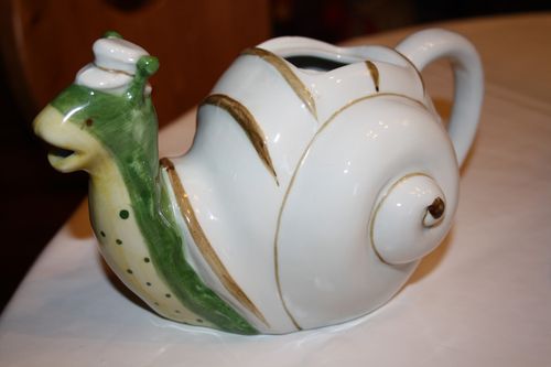 théière escargot
