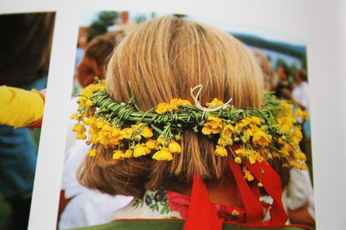 couronne de fleurs