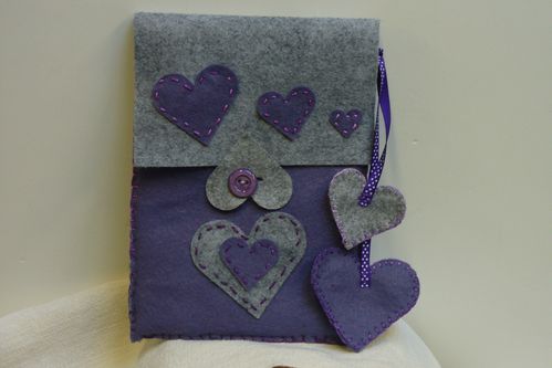 pochette feutrine pour tablette ninon