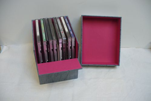 cartonnage boîte à cd