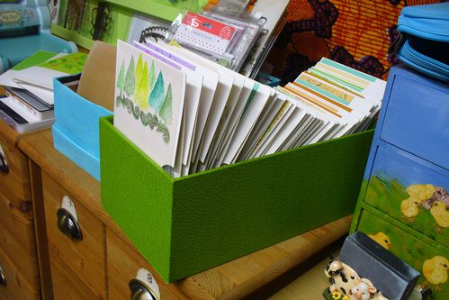 mise en couleur de l'embossage