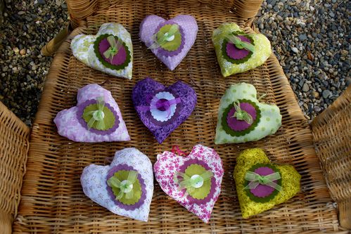 coeurs de lavande