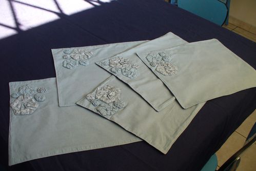 sets de table en tissu