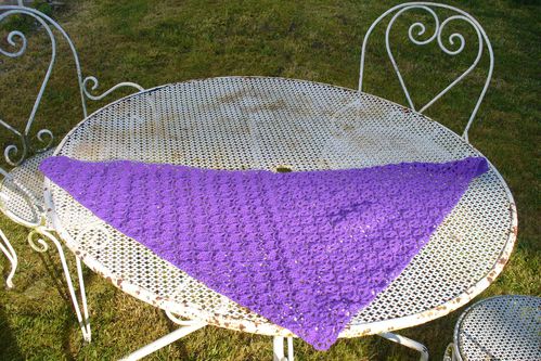 south bay shawlette mini violet