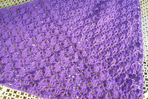 south bay shawlette mini violet