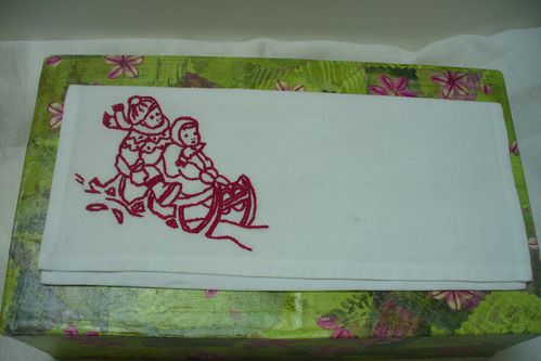 broderie rouge