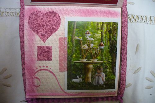 mini album noel 2012 rose et marron glaçé