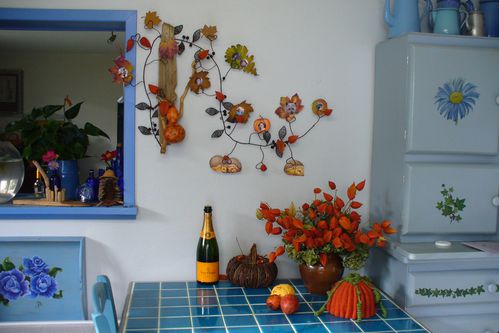 décor d'automne cuisine