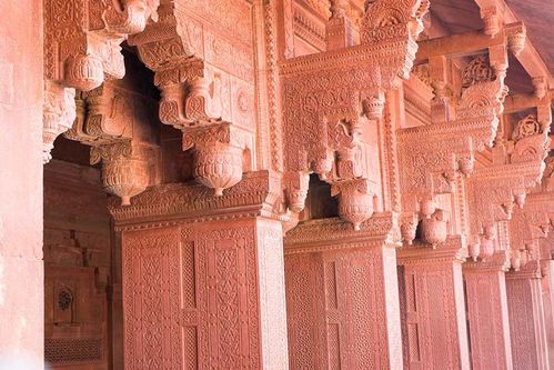 Inde, Agra, le Fort Rouge