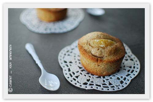 Muffins Amande - Clémentine