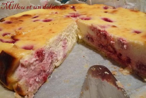 cheesecake aux framboises cheese cake aux framboises de millou et un délices