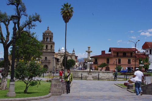 IMGP1549 Plaza de armas - Cajamarca