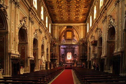 502b2 Naples, basilica del Carmine Maggiore