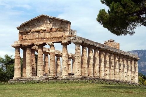 547h2 Paestum, temple d'Athéna dit temple de Cérès