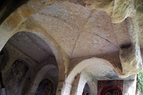 655d2 Massafra, église rupestre de la Candelora