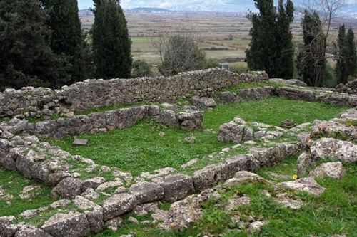 674g1 Nekromanteion, bain et chambre à coucher rituelle