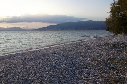 712a1 Plage au sud-est de Kalamata