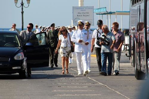 746c3 Tinos, la Marine Nationale célèbre la Vierge le 15