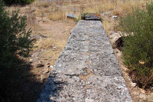 837i1 ruines d'Olynthos détruite par les Perses